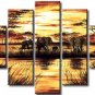 Hot Sale! Modern African Art Oil Painting for Decor (+ Frame) AR-108