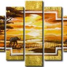 Amazing Wall Art African Oil Painting for Decor (+ Frame) AR-110
