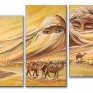 Huge Wall Decor African Art Oil Painting on Canvas (+ Framed) AR-132