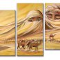 Huge Wall Decor African Art Oil Painting on Canvas (+ Framed) AR-132