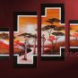 Hand Painted Wall Decor African Art Oil Painting on Canvas (+Framed) AR-147