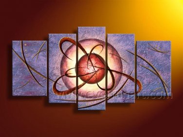Huge Wall Decor Abstract Oil Painting on Canvas (+Framed) XD5-078