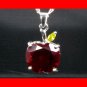 Ruby Apple Pendant