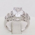 White Zircons set in 14KGP