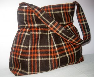 sale bag-everyday purse-wool cotton-READY TO SHIP