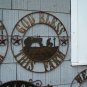 God Bless this Farm Scene Rustic Tractor Sign Farming Dairy