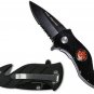 F.D. FIre Fighter Rescue Folder Spring Assist Knife