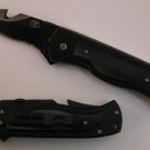 Switch to All Black Assist Knife With Gut Hook Blade p332bk