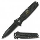 4 1/2" Closed Stilleto Style SWAT Spring Assist Knife