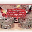  BUCKINGHAM GENUINE CRYSTAL -Candle Holders - house hold - home decor