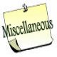 Miscellaneous