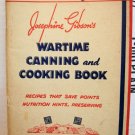 1943 Wartime Cooking and Canning Book