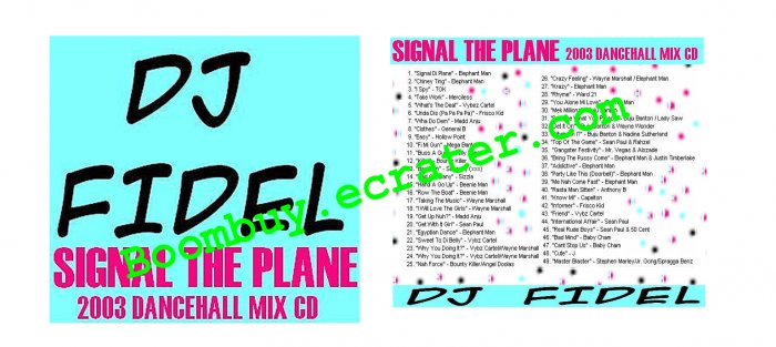 Dj Fidel: Signal The Plane 2003