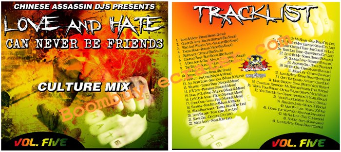 Chinese Assassin: Love And Hate Vol. 5 ( 2010 Mix }