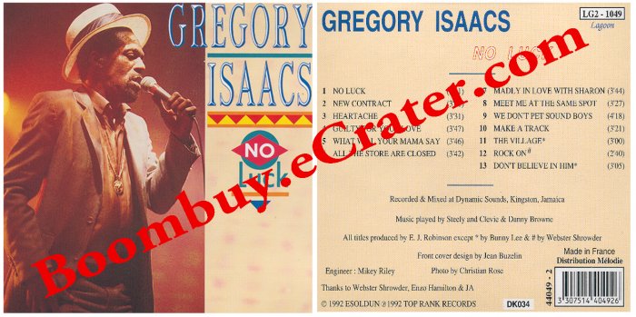 Gregory Isaacs: No Luck