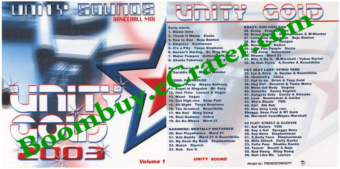 Unity Sound System: GOLD 2003 Vol. 1