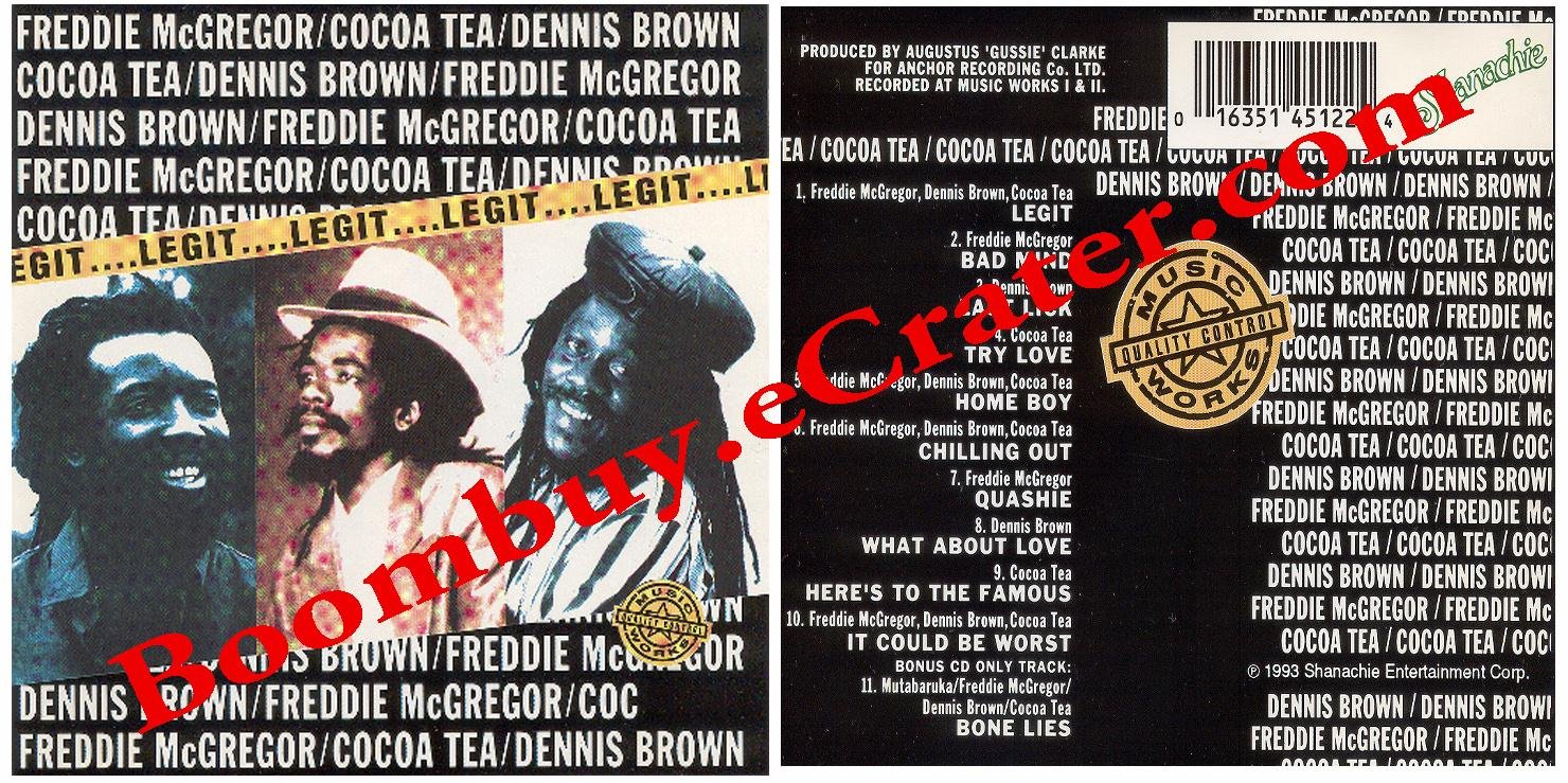 Dennis Brown/Freddie McGregor/Cocoa Tea: Legit
