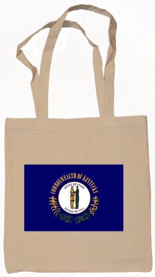 Kentucky State Flag Tote Bag