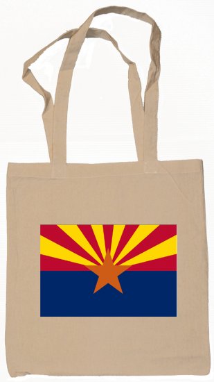 Arizona State Flag Tote Bag