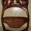 Two Elephant Face Basket