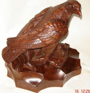 Hunter Eagle Statue