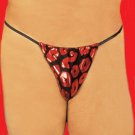 Lips Mens Pouch G-String One Size Fits All