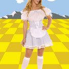 Dorothy 3 Piece Costume White/Blue Sizes S-XL