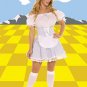 Dorothy 3 Piece Costume White/Blue Sizes S-XL
