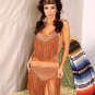 3 Piece Indian Costume Brown Sizes S-L