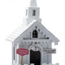 30706 Wedding Chapel Wood Birdhouse
