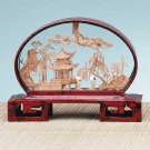 24574 Oblong Case Cork Sculpture