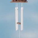 34721 Wood Love Nest Birdhouse Wind Chime