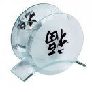 30789 Mirrored Candleholder - Good Luck