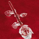 28394 Cut Glass Single Rose