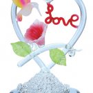 30255 Spun Glass Hummingbird "Love"