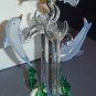 35199 Blue Glass Dolphins Swing