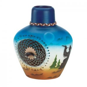 35149 Eagle Faux Windcatcher Vase