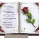 30271 Musical Alabastrite "Love Book" With Stand