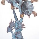 30152 Brass Turtles On Seabed