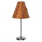 35551 Brown Satin Lamp