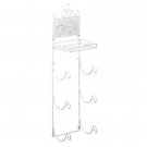 35662 Floral Tiled Towel Rack