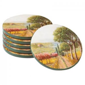 35679 Tuscan Coaster Set