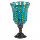 35733 Mosaic Hurricane Lamp