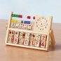24648 Wood Educational Toy With Clock