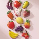 23742 Alabastrite Fruit & Veggie Magnetic Memo Holders (Retail - 1.99ea)