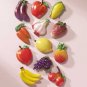 23742 Alabastrite Fruit & Veggie Magnetic Memo Holders (Retail - 1.99ea)