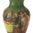 30226 Porcelain Patchwork Vase - Last Supper