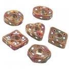 30355 1 DZ Assorted Mirror Tile Incense Holders (Retail - 1.49ea.)
