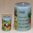 30452 Scented Candle - Serenity With Dry Flower