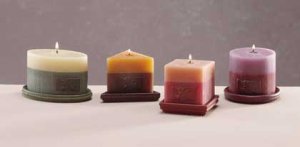 31040 4-piece Assorted Scented Designer Candle Set